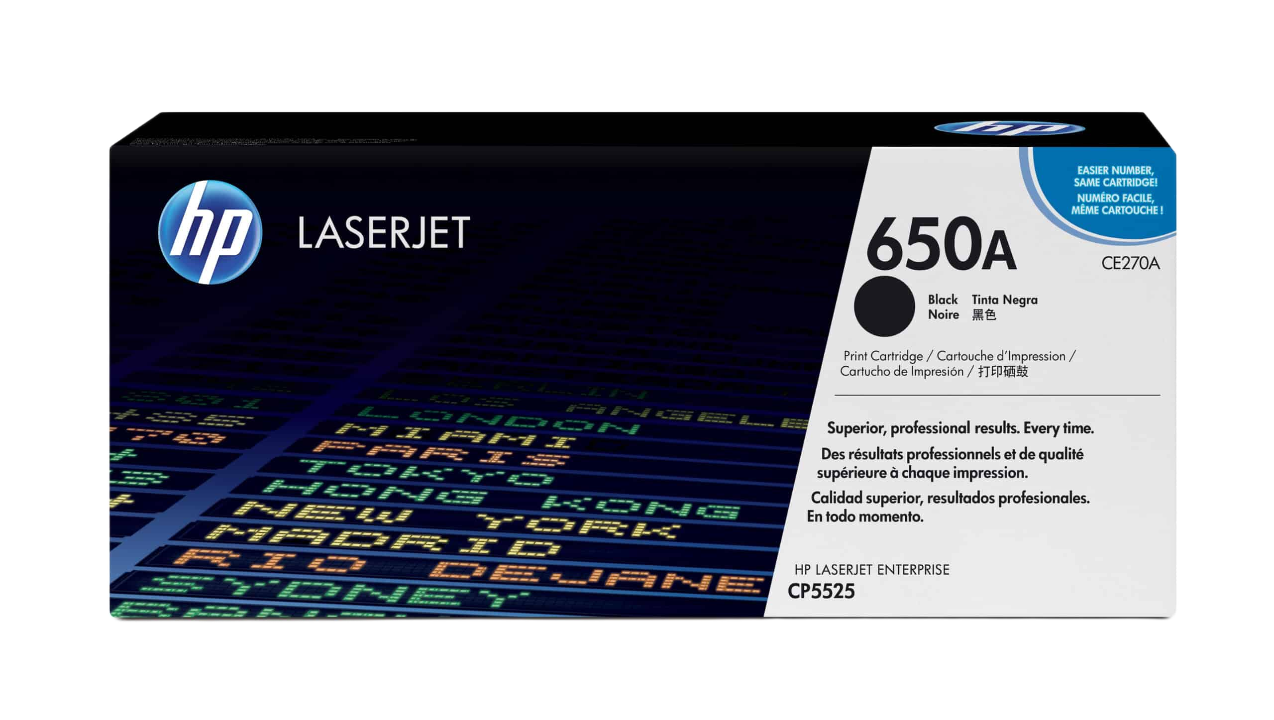 HP 650A toner