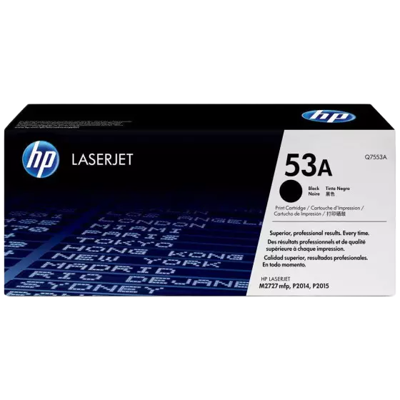 HP 53A toner LaserJet noir authentique