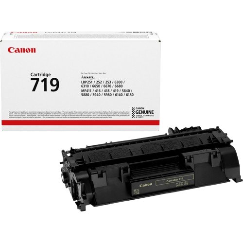  Toner Canon 719 Original – Noir