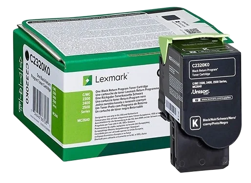 Lexmark C2350K0 Toner Black Original