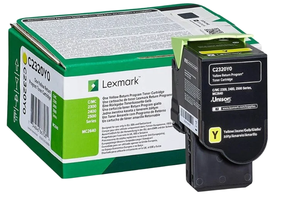 Lexmark C2350Y0 Toner Yellow Original