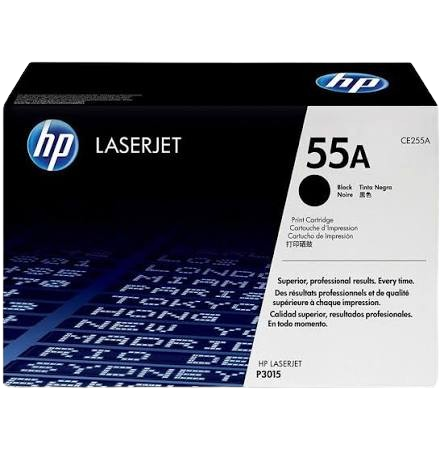 HP 55A Noir (CE255A) – Toner HP LaserJet d'origine
