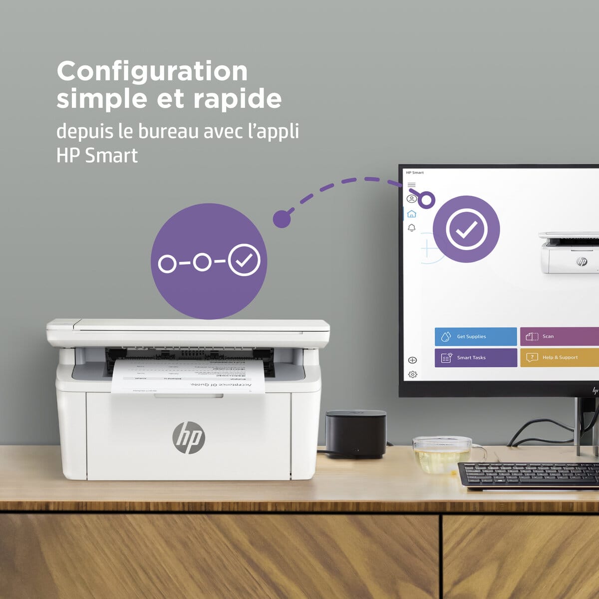 Imprimante HP LaserJet MFP M141a multifonction monochrome
