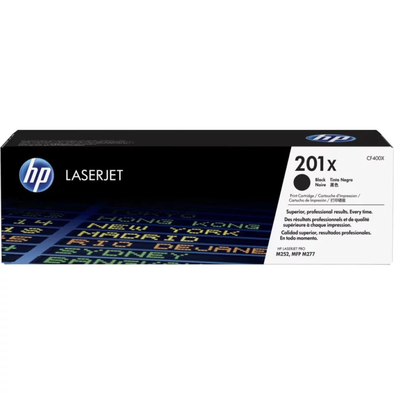 Toner HP 201X Noir Original (CF400X)